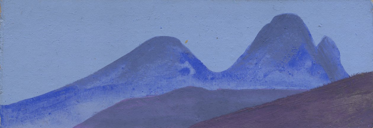 Dağ çalışması, c.1936-47 by Nicholas Roerich