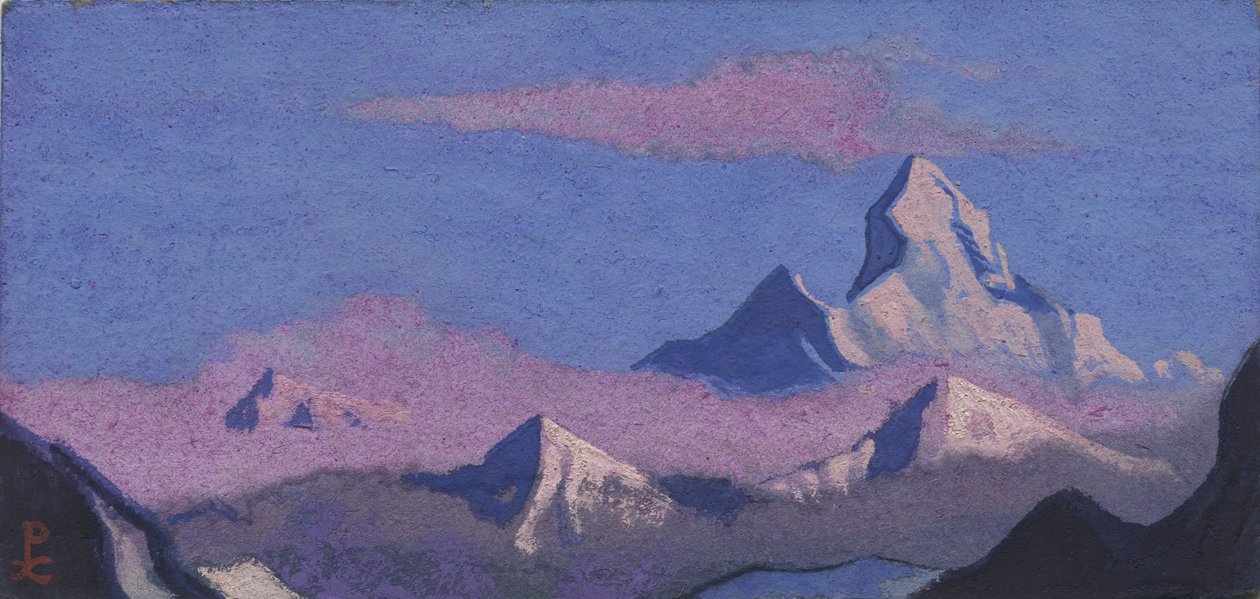 Nanda Devi, 1944 by Nicholas Roerich