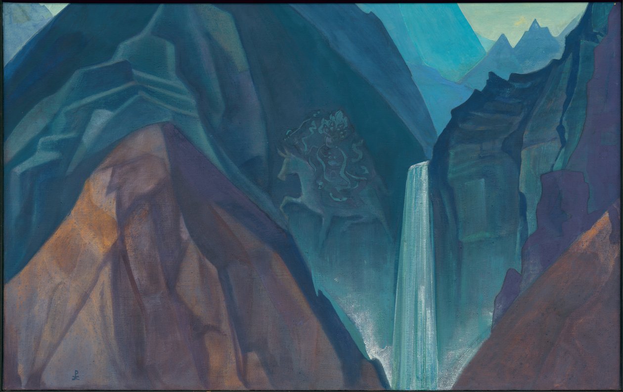 Palden Lhamo, 1931 by Nicholas Roerich