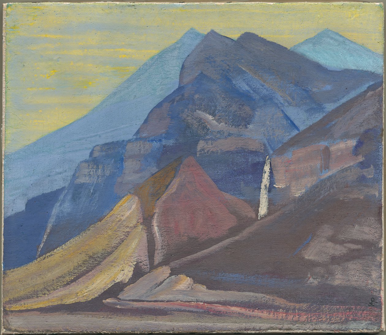 Palden Lhamo, 1932 by Nicholas Roerich