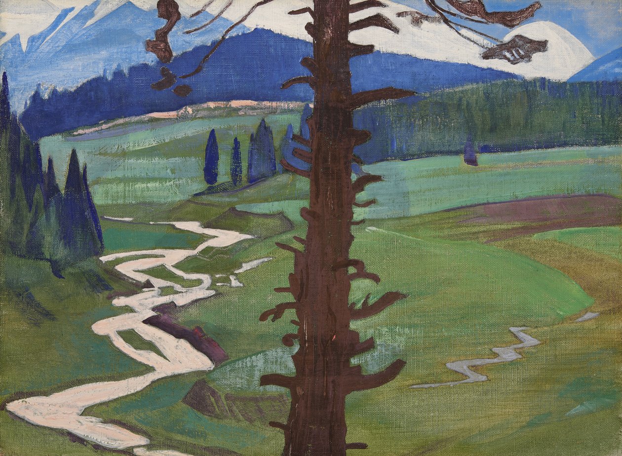 Pir Panjal, aynı isimli diziden, 1925 by Nicholas Roerich