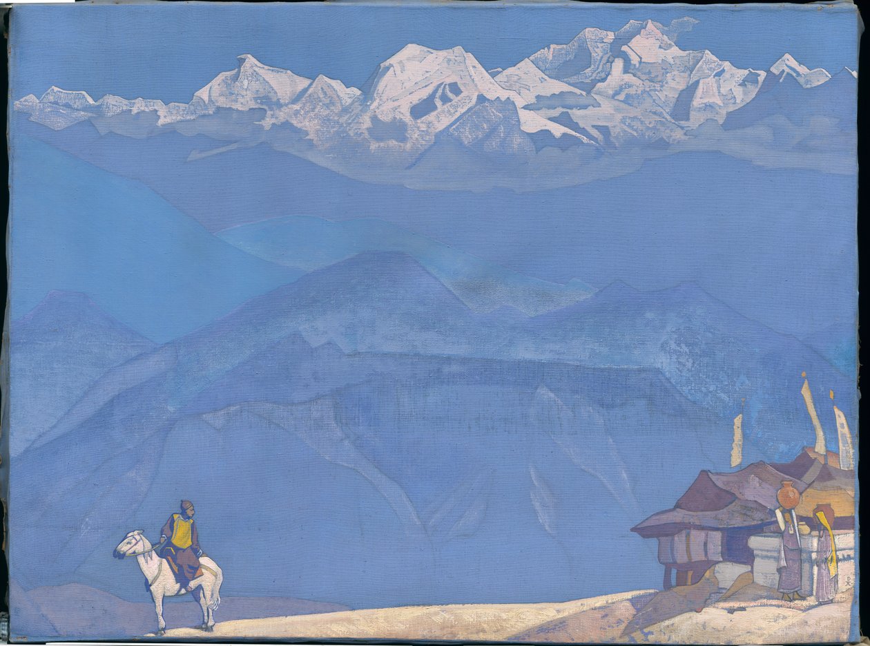 "Hatırla", "Ülkesini" dizisi, 1924 by Nicholas Roerich
