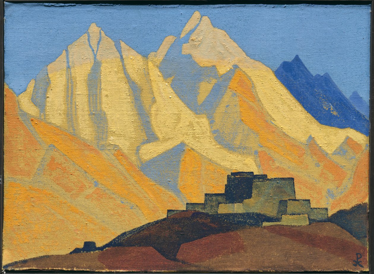 Kutsal Himalayalar, 1933 by Nicholas Roerich