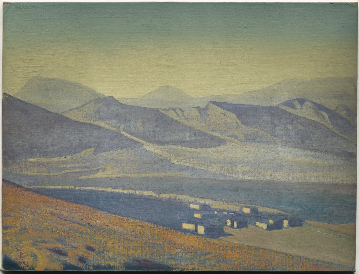 Kutsal Alanlar ve Kaleler, aynı başlıktaki diziden, 1925 by Nicholas Roerich