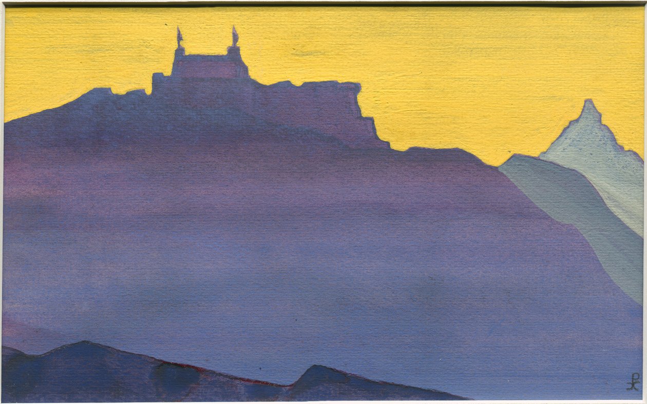 Sissu, bir resim için eskiz, 1932 by Nicholas Roerich
