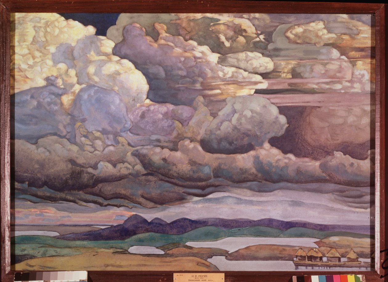 Gökyüzü Manzarası by Nicholas Roerich