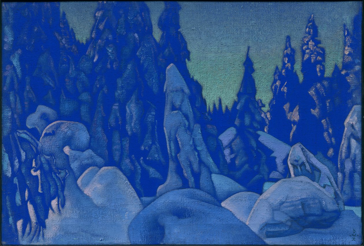 Kar Muhafızları, 1922 by Nicholas Roerich