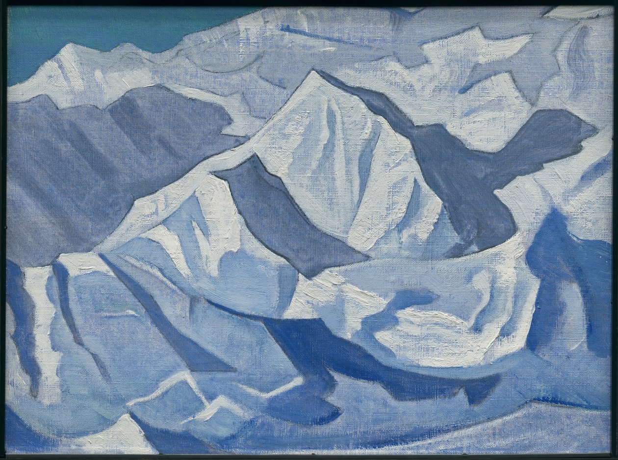 Karlı Yükseliş, "Himalaya" dizisi, 1924 by Nicholas Roerich
