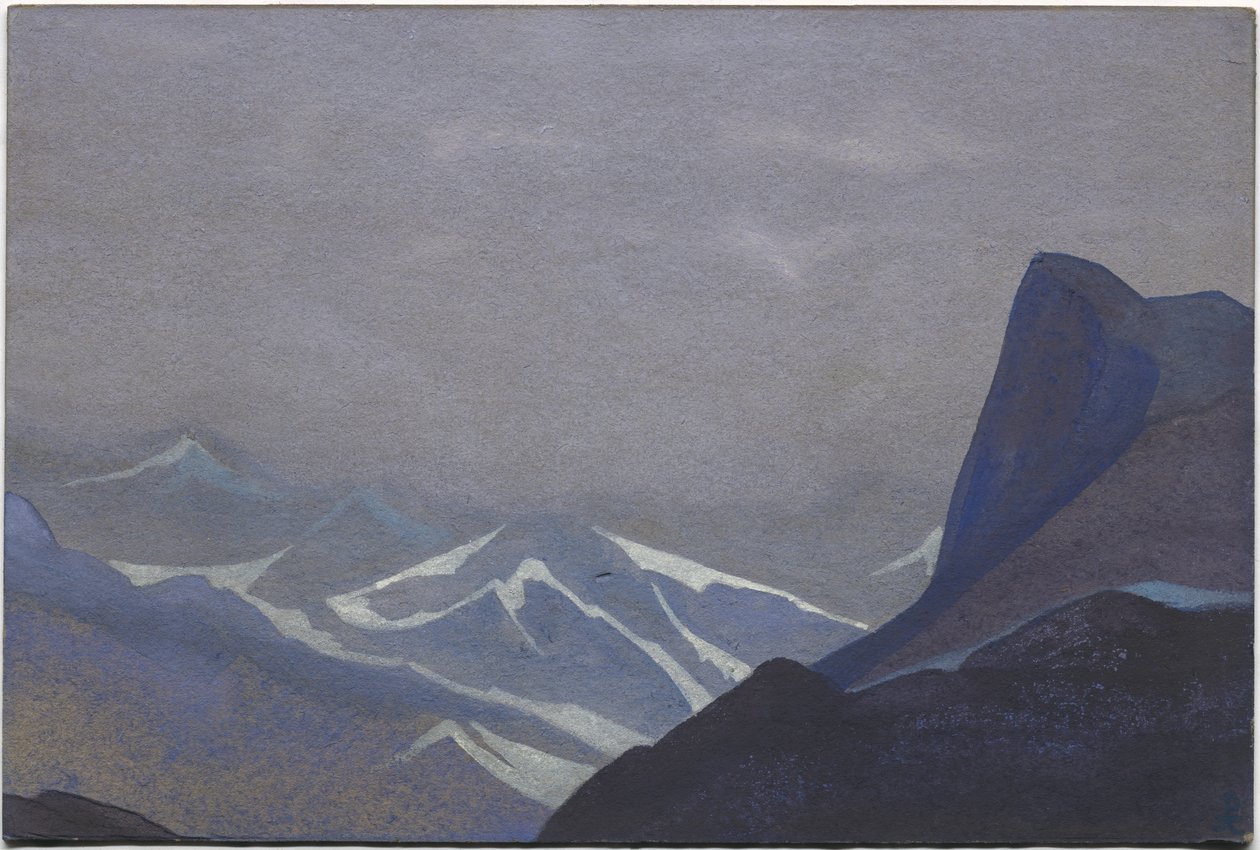 Suget Geçidi, 1936 by Nicholas Roerich