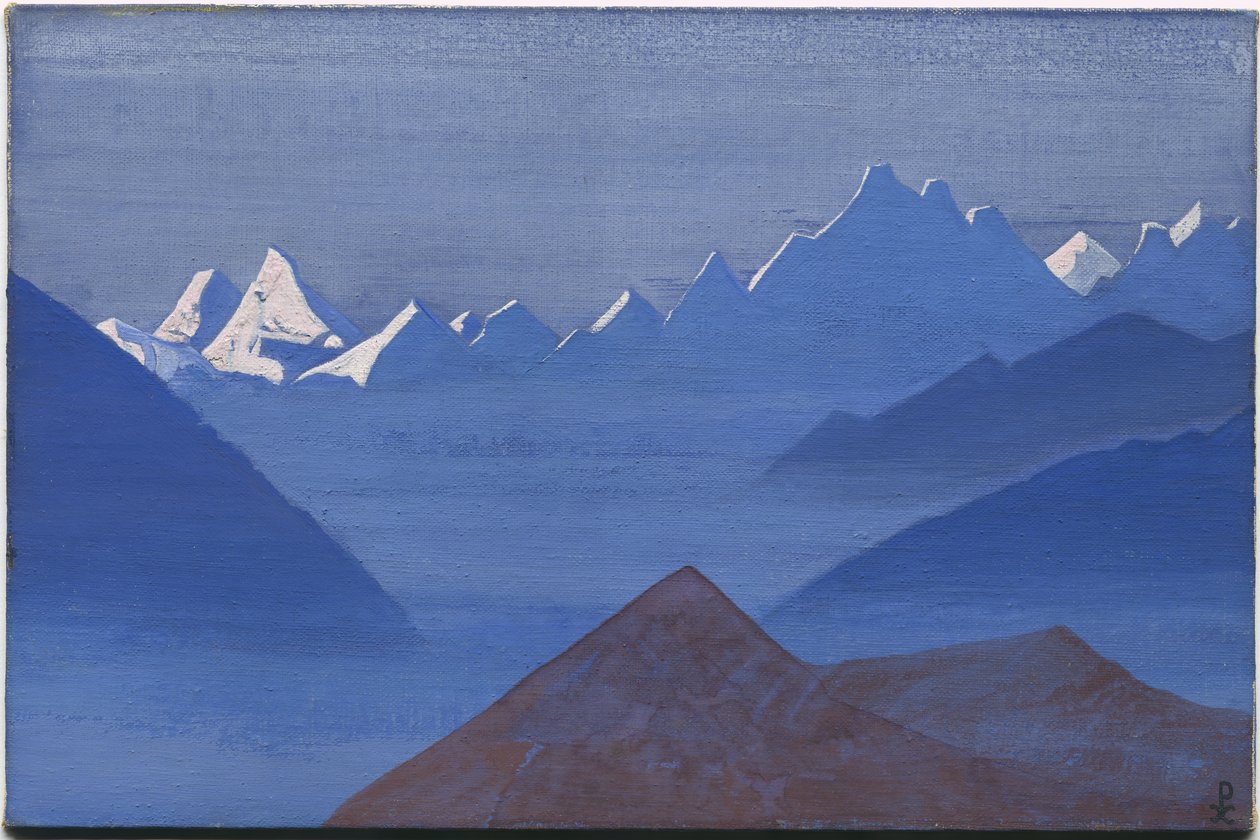 Günbatımı, "Harcama" serisi, 1931 by Nicholas Roerich
