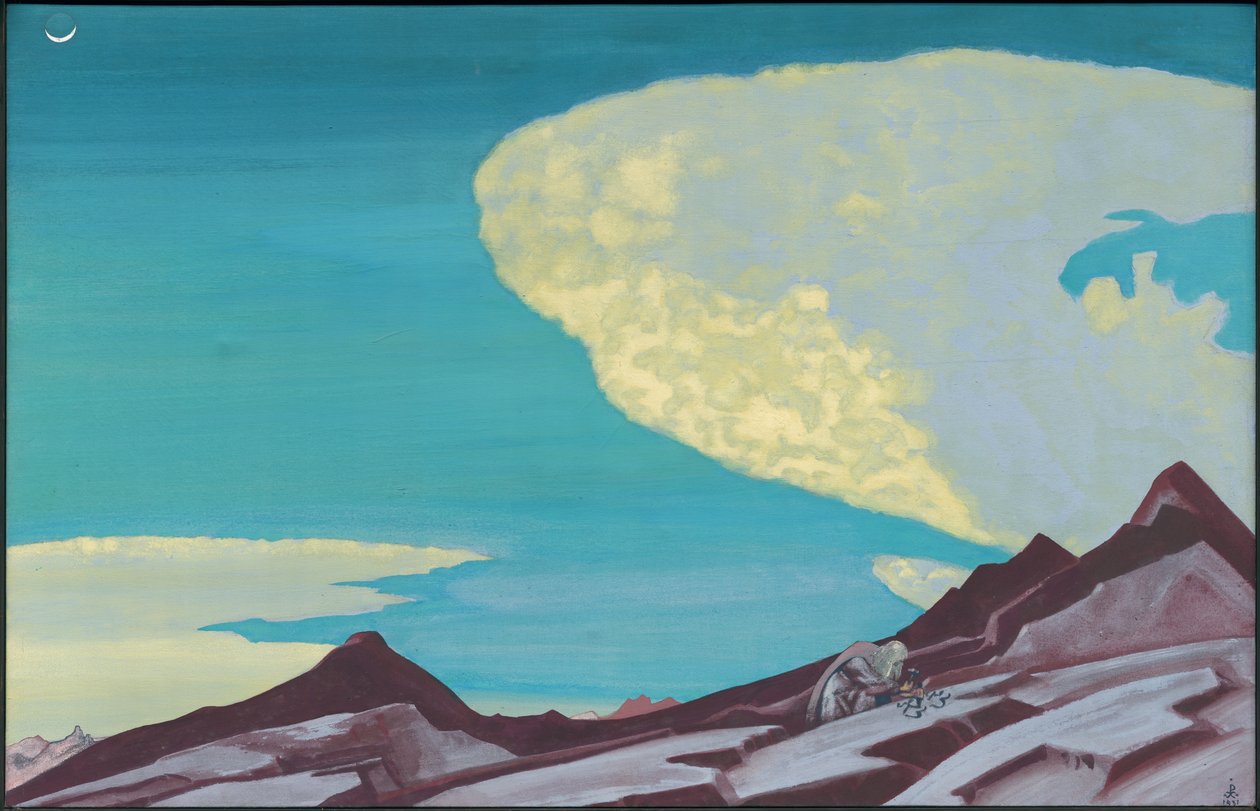 Emir Tabletleri, 1931 by Nicholas Roerich