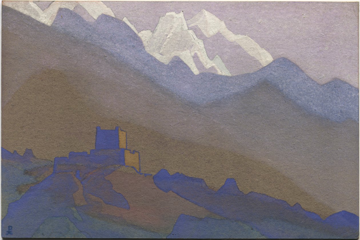 Tibet, Himalayalar, 1936 by Nicholas Roerich