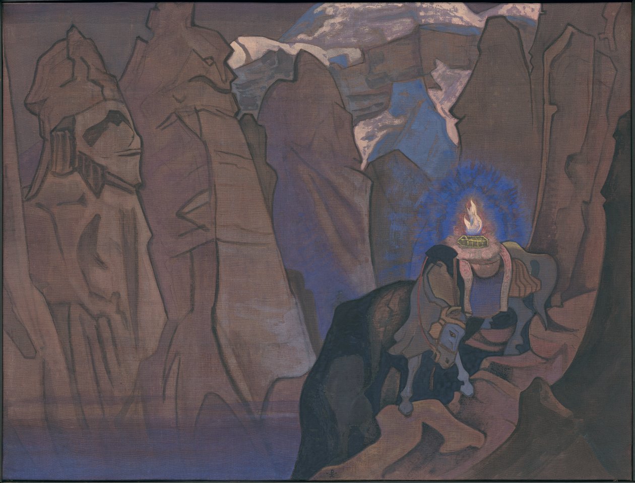 Dünya Hazinesi, "Ülkesi" dizisi, 1924 by Nicholas Roerich