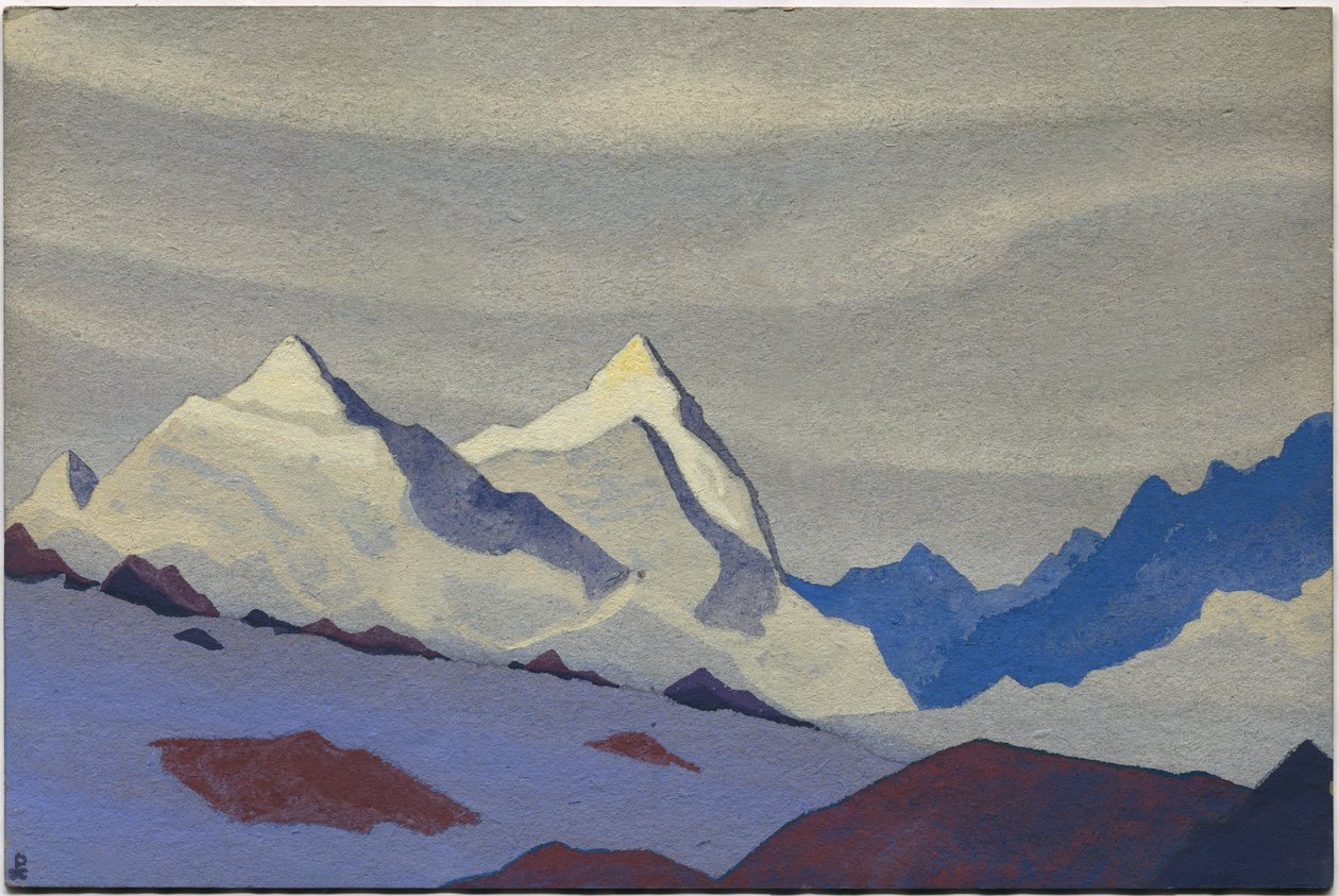 Batı Himalayalar, 1936 by Nicholas Roerich