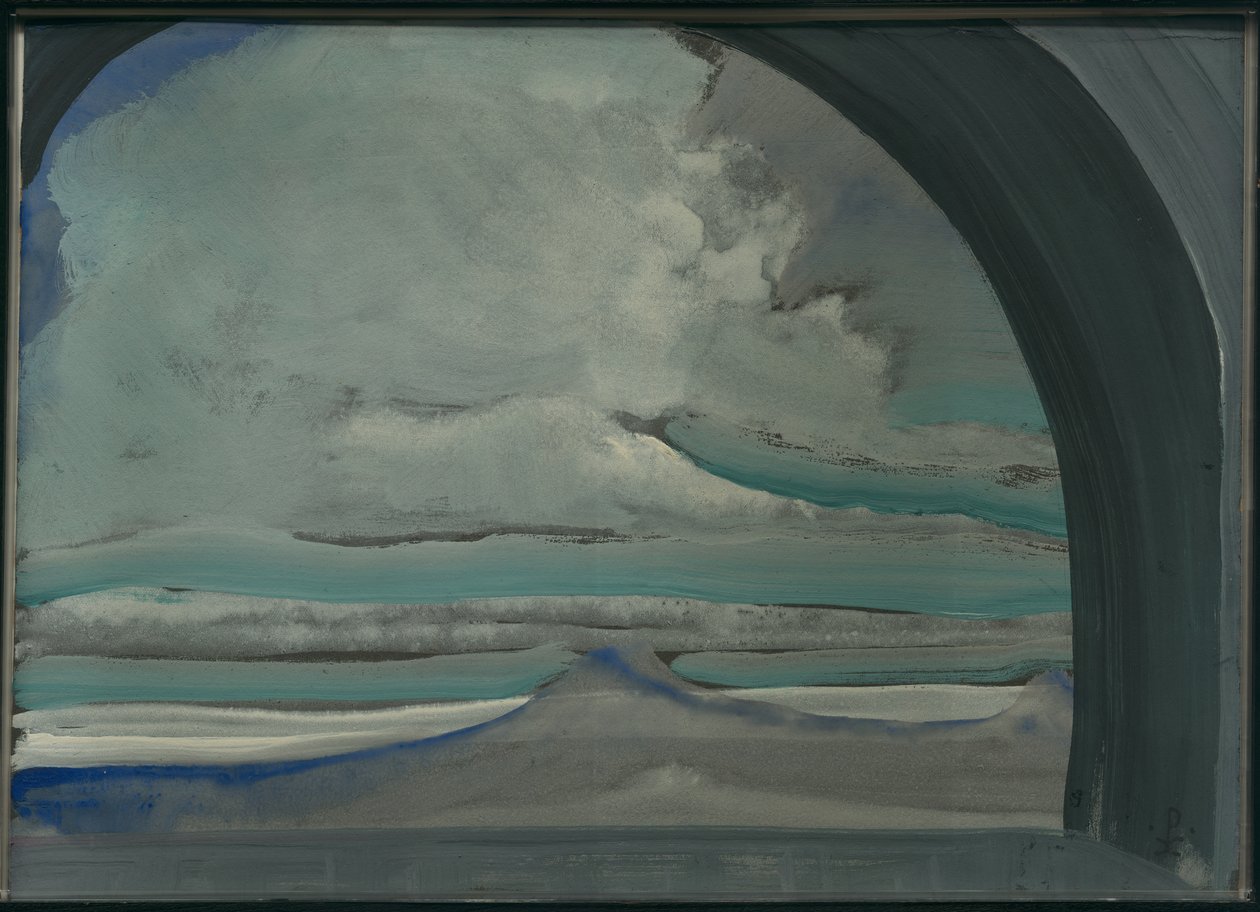 Beyaz Bulut, 1922 by Nicholas Roerich