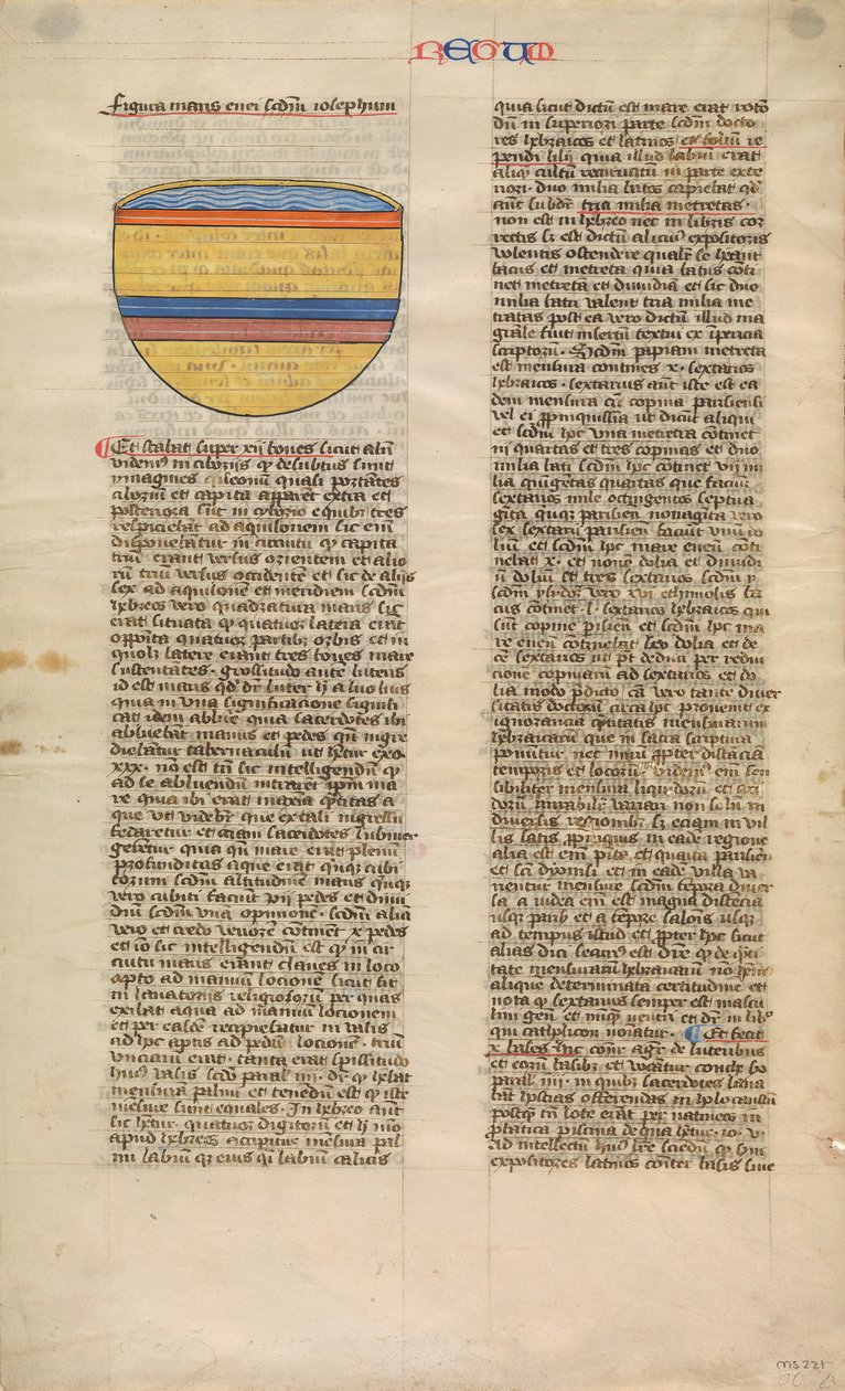 Brazen Sea, Postilla Litteralis