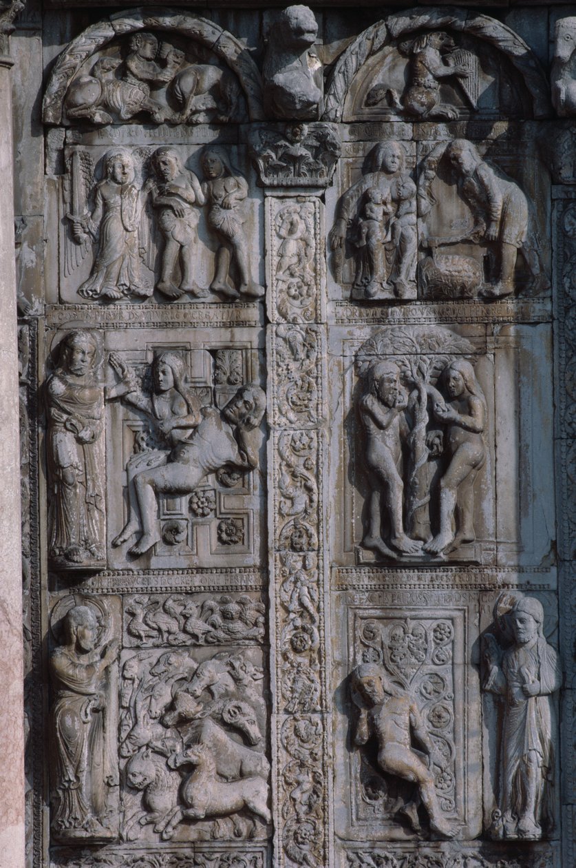 Batı sundurmasının güney cephesinden detay, c. 1120-38 (bkz. 136521 ve 136522) by Nicholaus