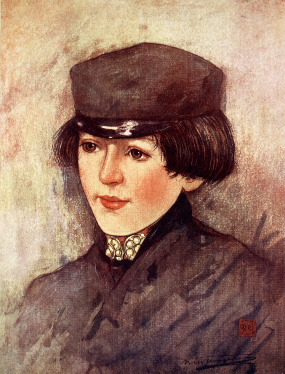 A Boy of Goes, 1904 by Nico Jungman