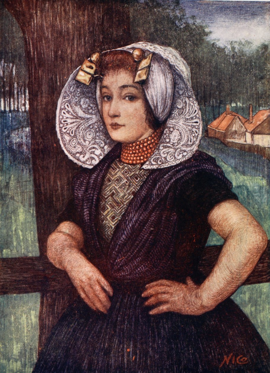 ಎ ಗರ್ಲ್ ಆಫ್ ಗೋಸ್, 1904 ಟರ್ಕ್ by Nico Jungman