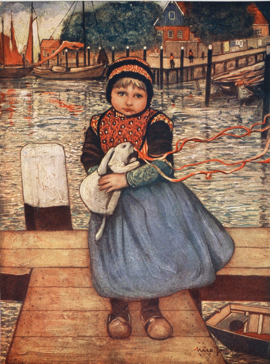 Tavşanlı Kız, 1904 by Nico Jungman