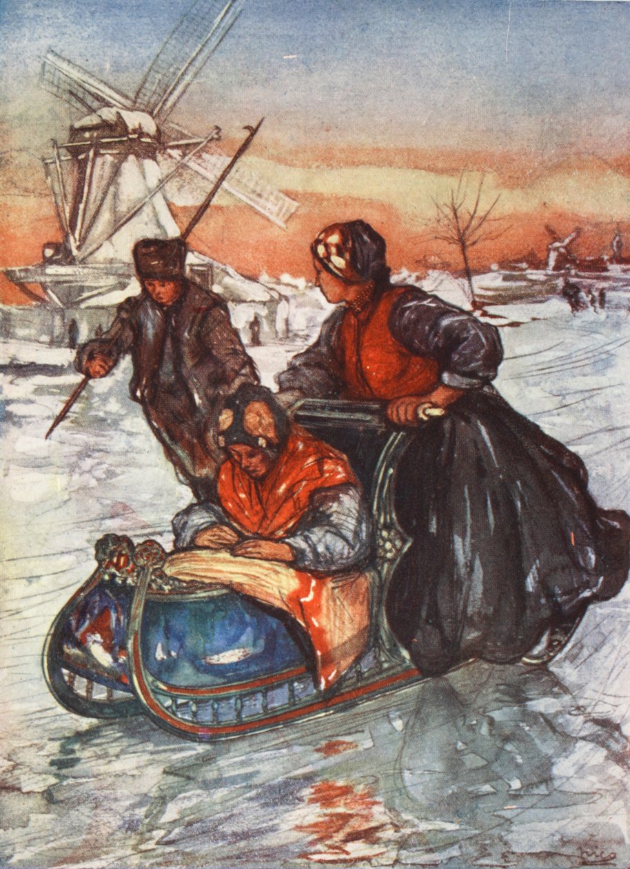 Paten Yarışı, 1904 by Nico Jungman