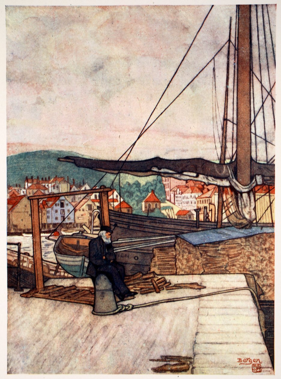 Bergen, 1905  by Nico Jungman