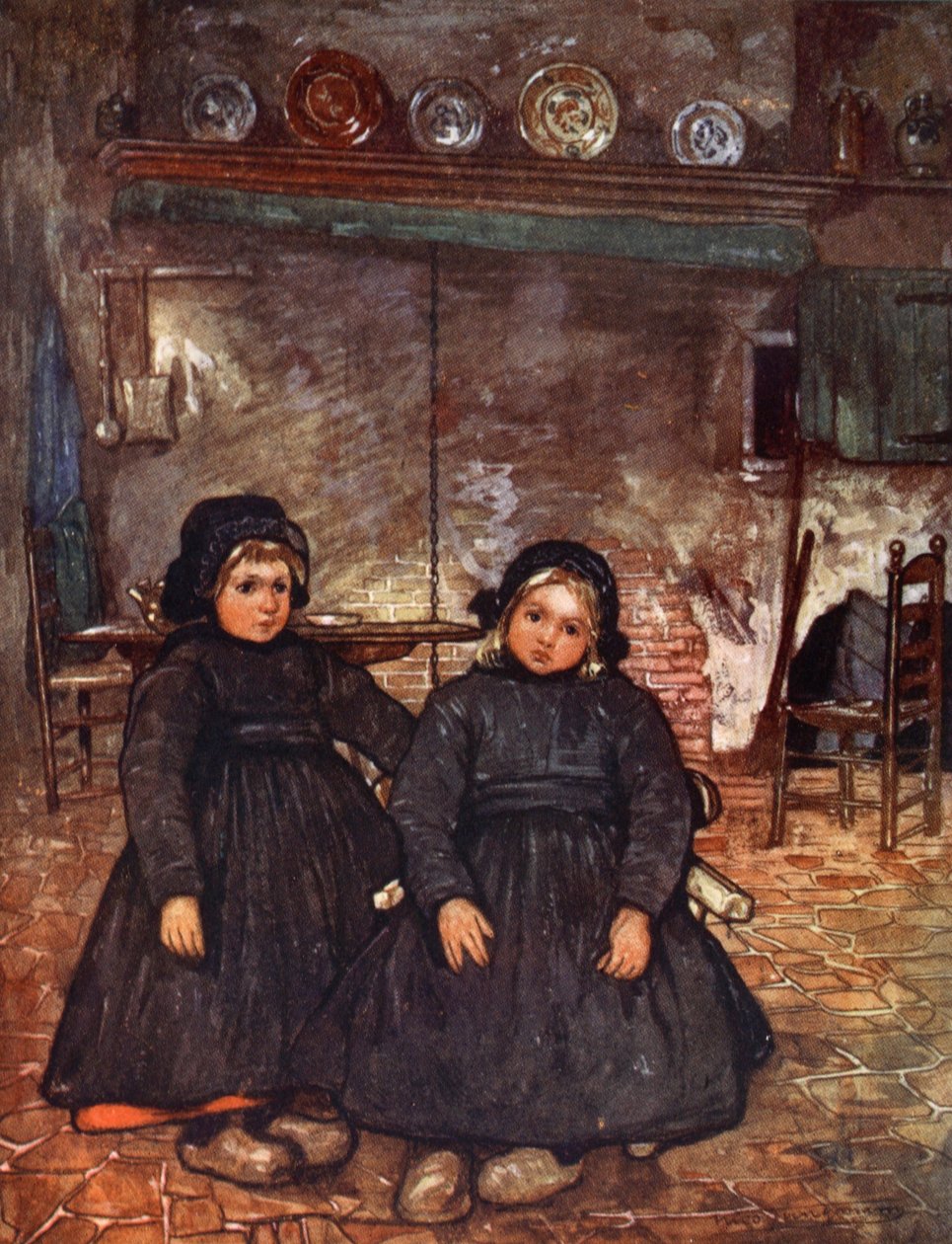 Elspeet'in Çocukları, 1904 by Nico Jungman