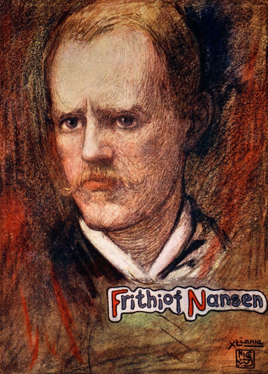 Fridtjof Nansen, 1905 by Nico Jungman