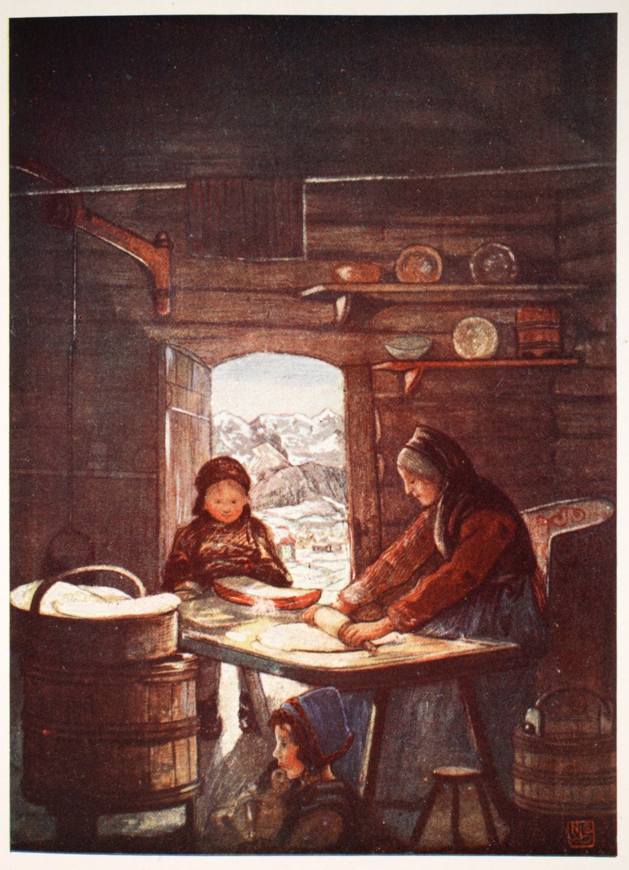 Flad-Brod yapmak: bir yazlık iç, 1905 by Nico Jungman