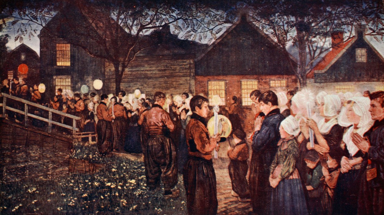 Dini Alayı II, 1904 by Nico Jungman