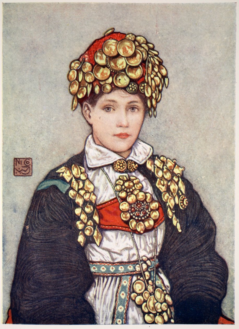 Saetersdalen Gelini, 1905 by Nico Jungman