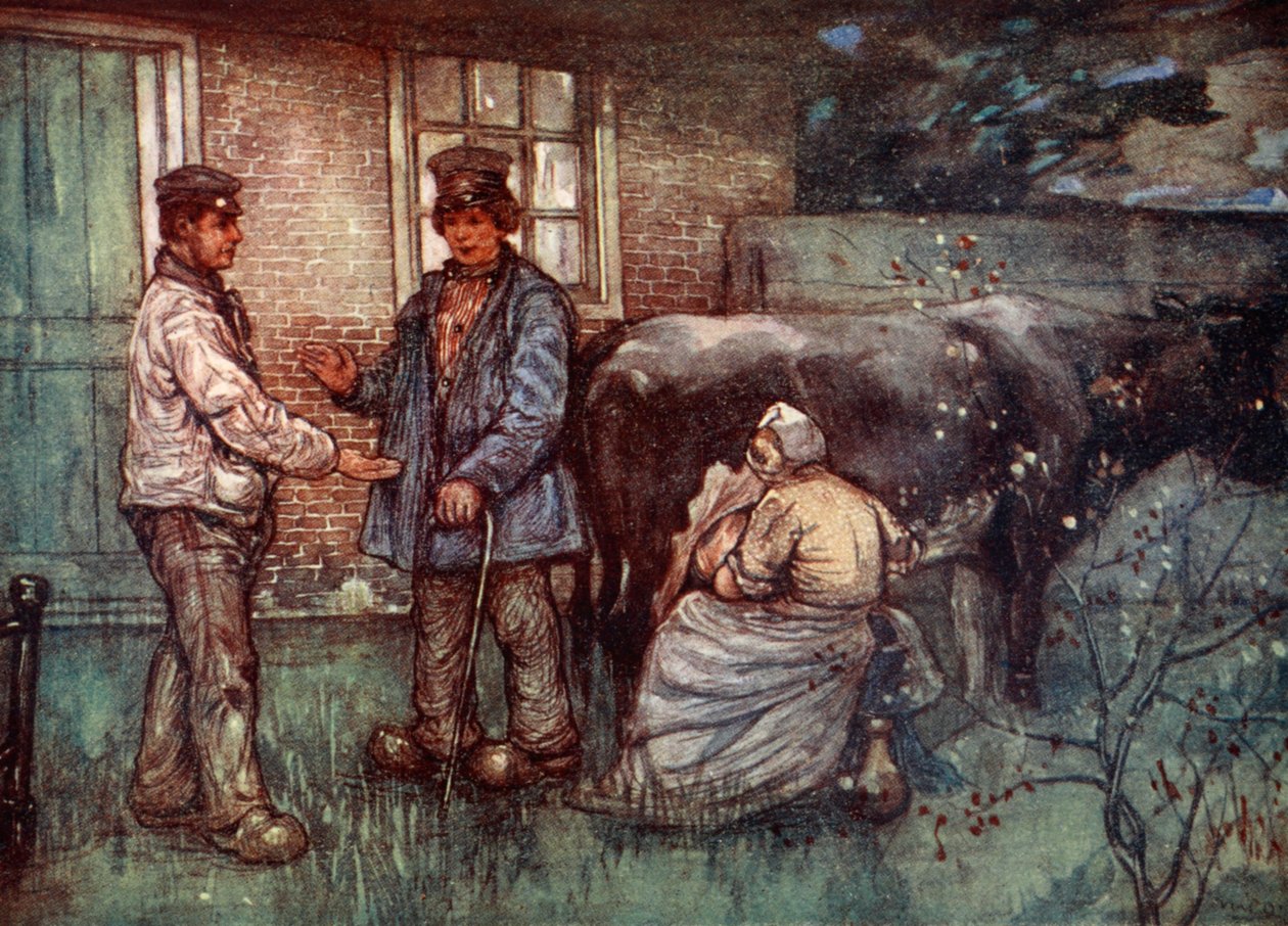 İnek Satışı, 1904 by Nico Jungman