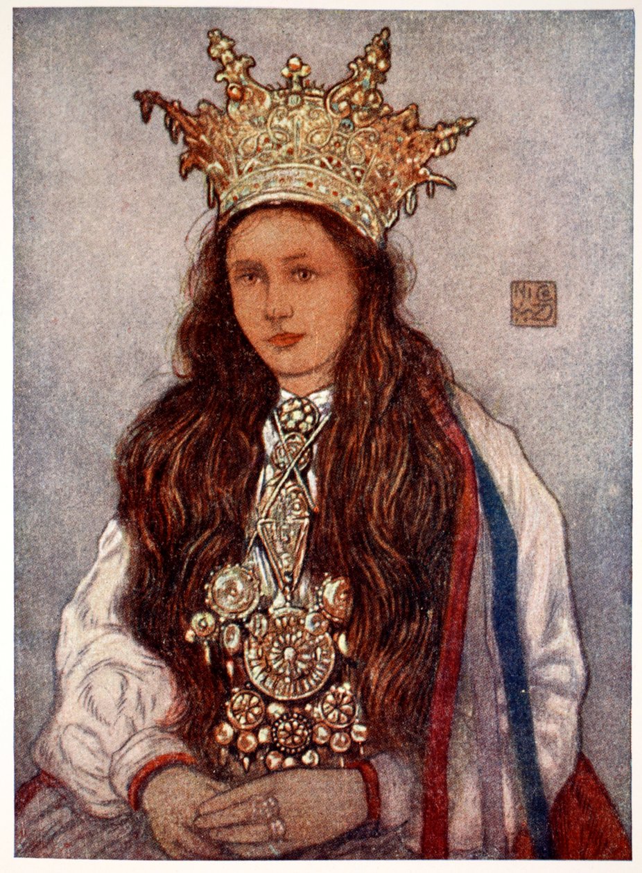Bir Hardanger Gelini, 1905 by Nico Jungman