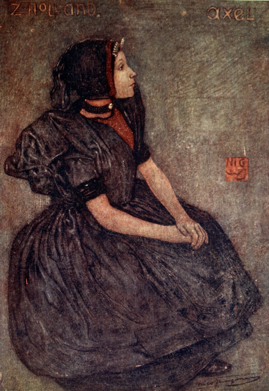 Bir Zelandalı Kız, 1904 by Nico Jungman