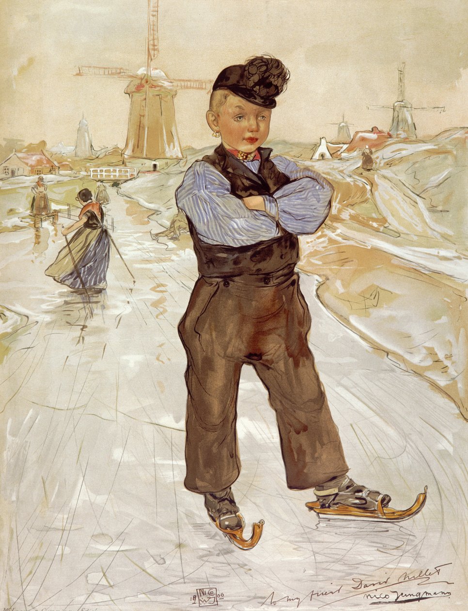 Patineur by Nico Jungmann