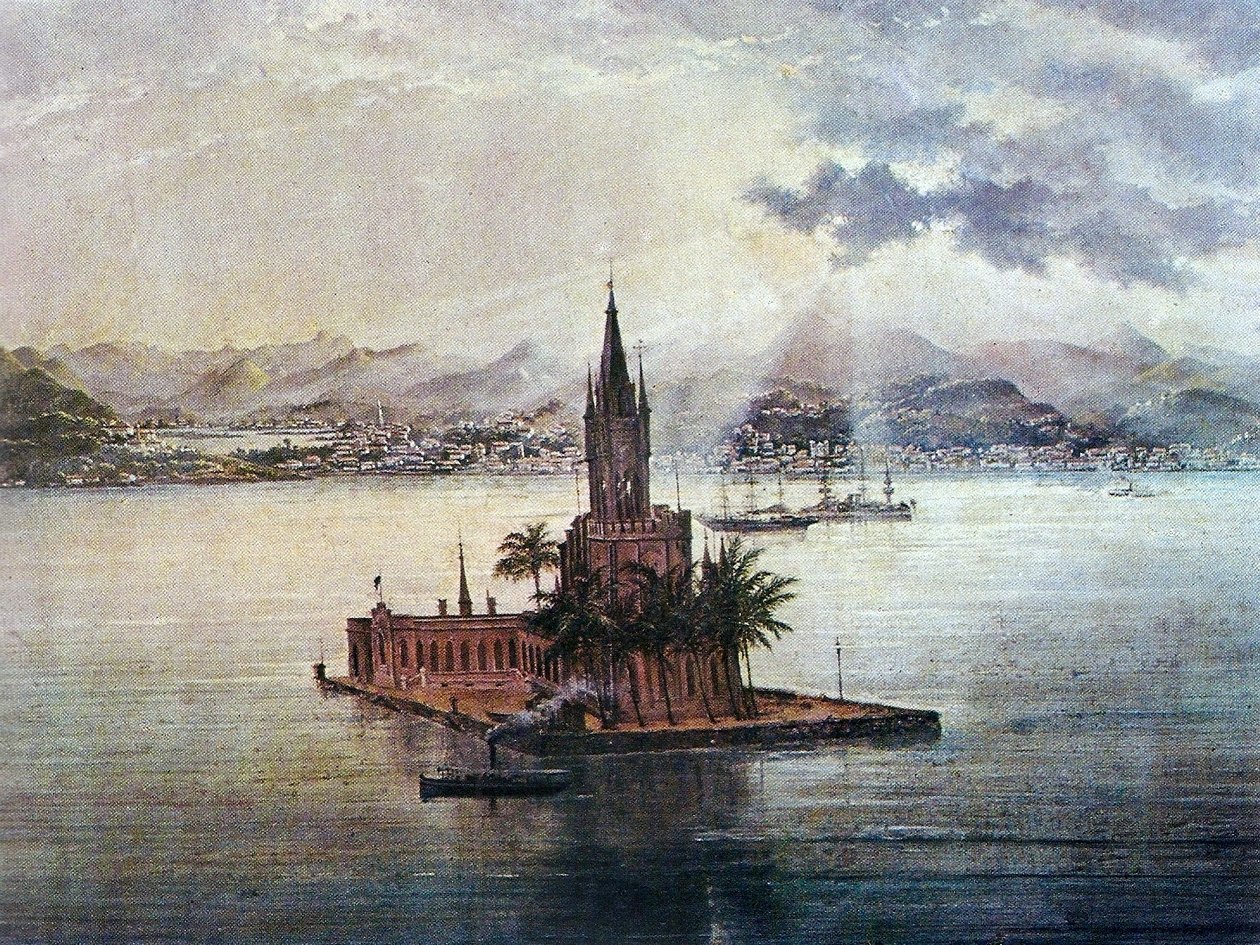 Guanabara Körfezi Panoraması by Nicola Antonio Facchinetti