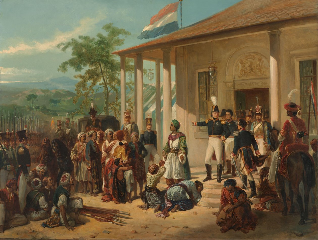 Korgeneral Baron De Kock tarafından Diepo Negoro