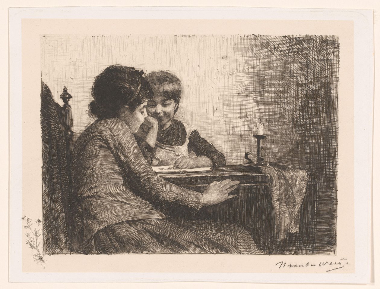 sanat takdiri by Nicolaas van der Waay (signed by artist)