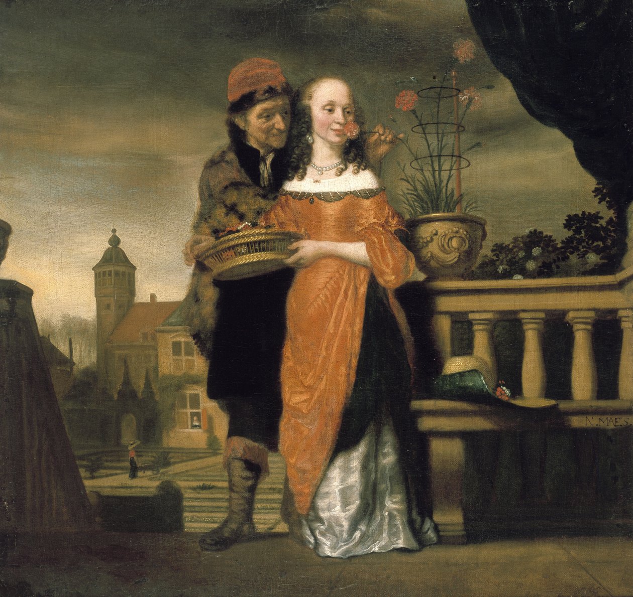 Koku Duyusu Alegorisi, 17. yüzyıl by Nicolaes Maes