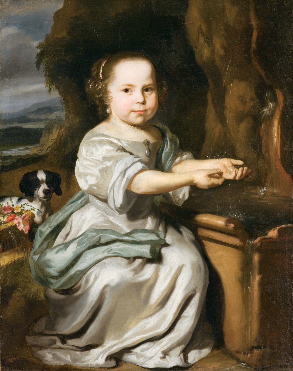Bir Kızın Portresi, c.1664 by Nicolaes Maes