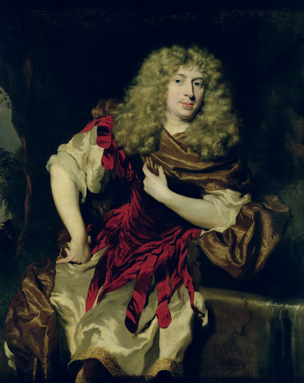 Genç Bir Adamın Portresi, 1676 by Nicolaes Maes