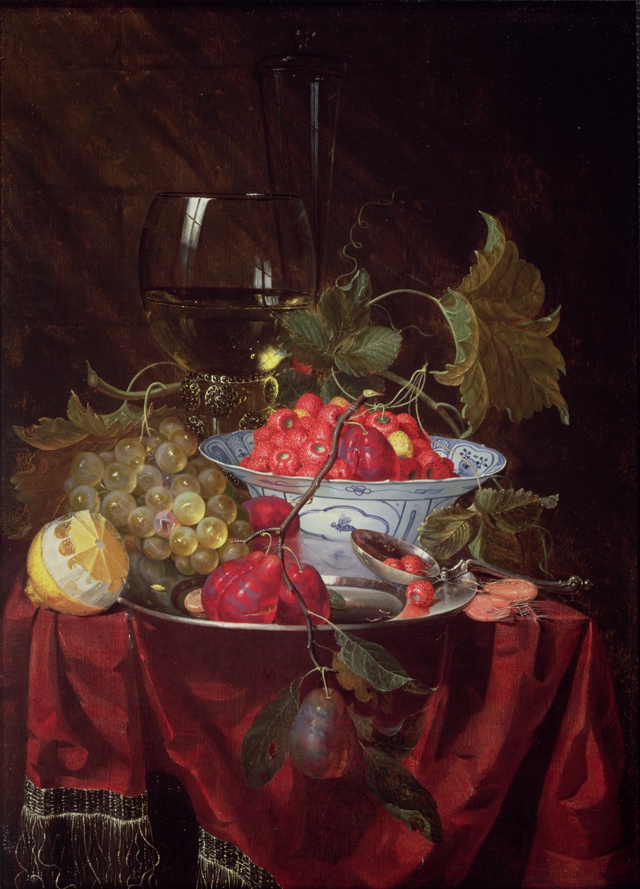 Meyvenin Natürmortu, 1660 (panel) by Nicolaes Van Gelder