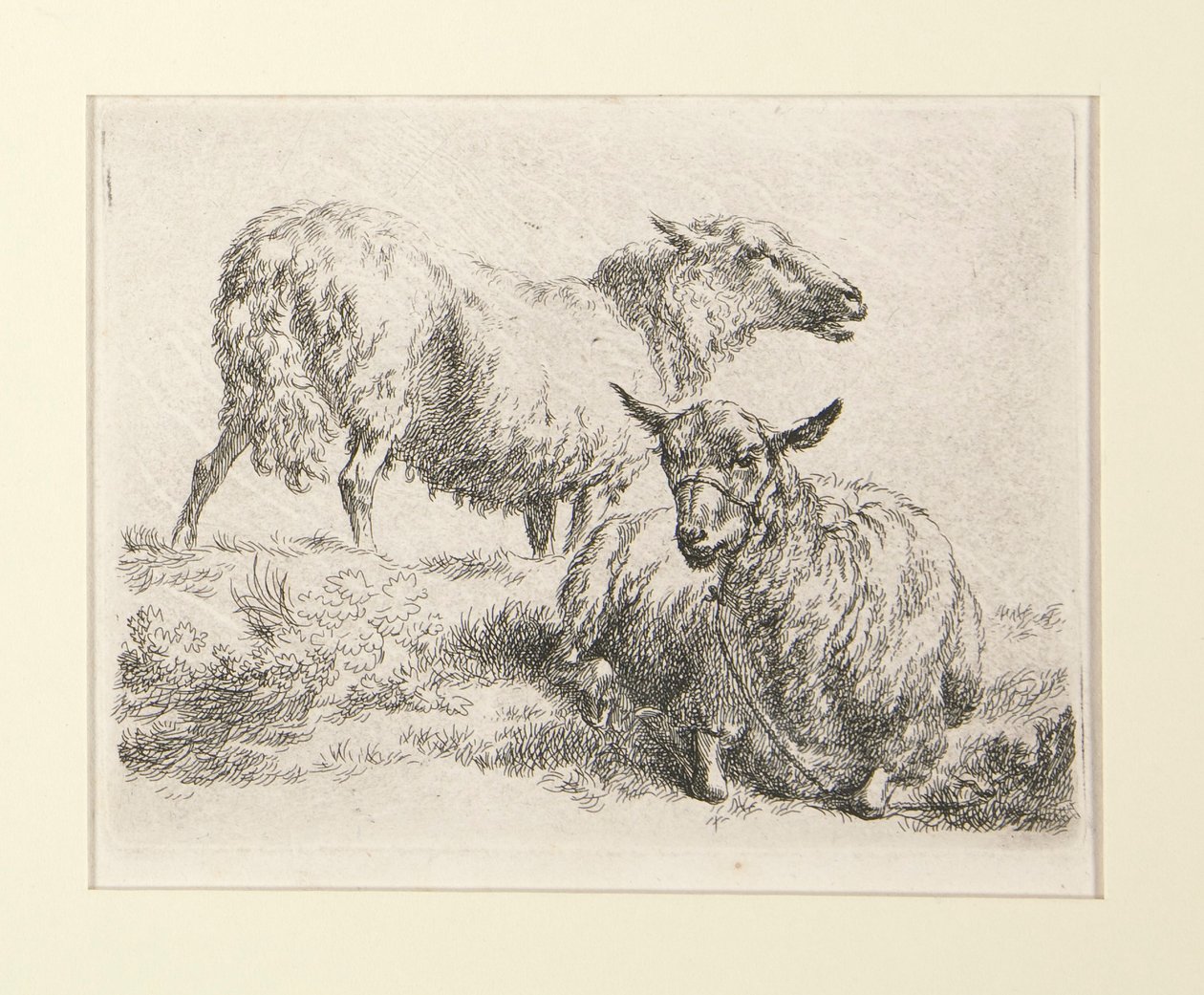 4 gravür by Nicolaes Berchem