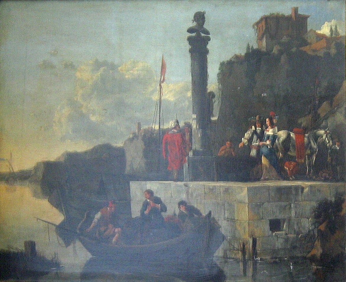 İtalyan Limanı by Nicolaes Berchem