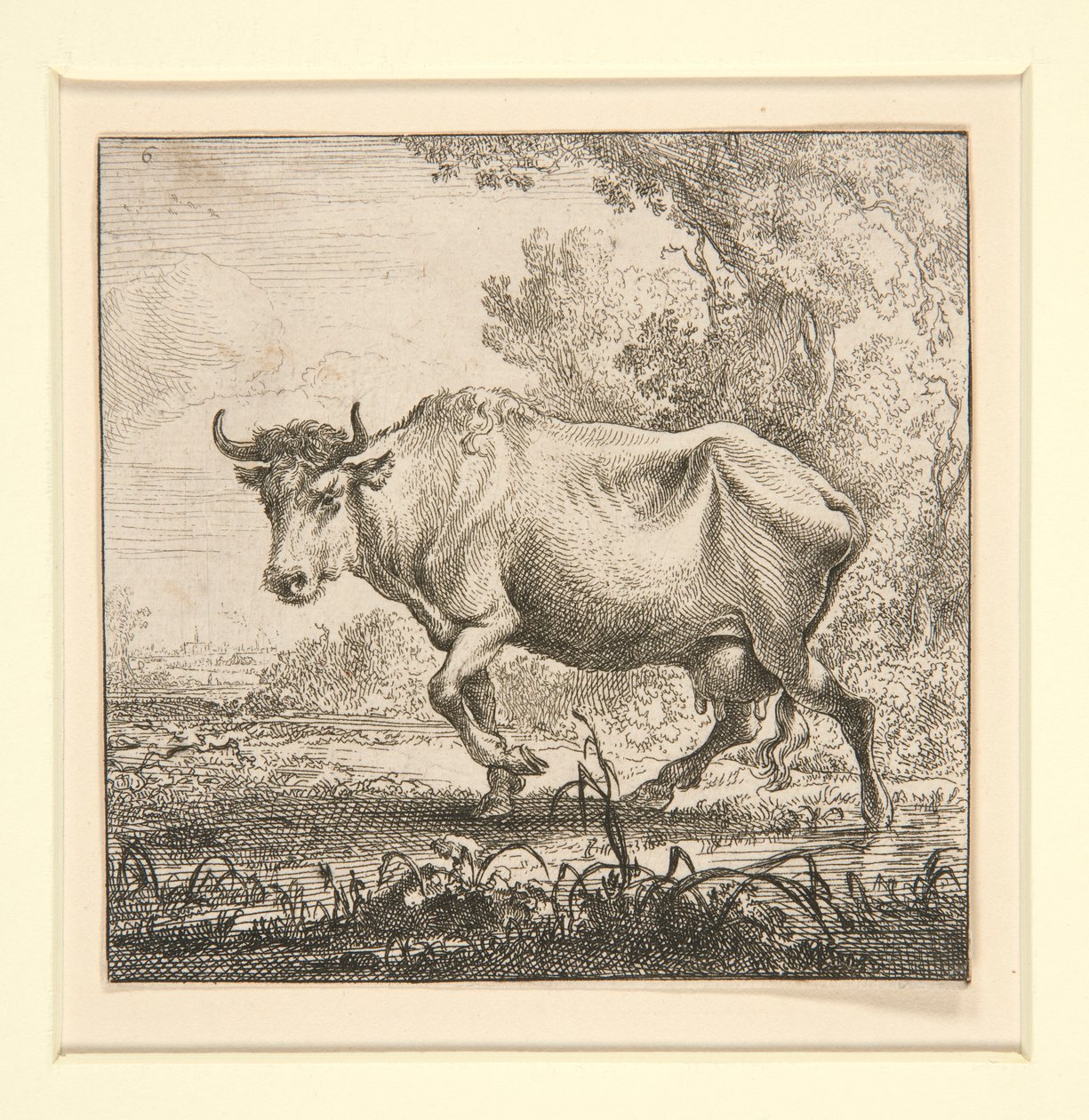 Süt-Hizmetçi ile İnekler Seti by Nicolaes Berchem