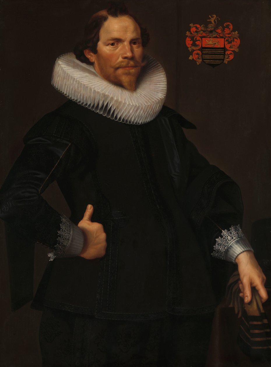 Pieter van Son'un Portresi (c. 1590-1654) by Nicolaes Eliasz Pickenoy (attributed to)