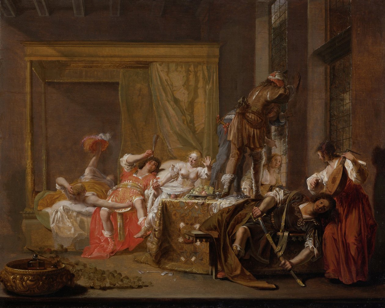 Bir Genelev Messalina und Gaius Silius
