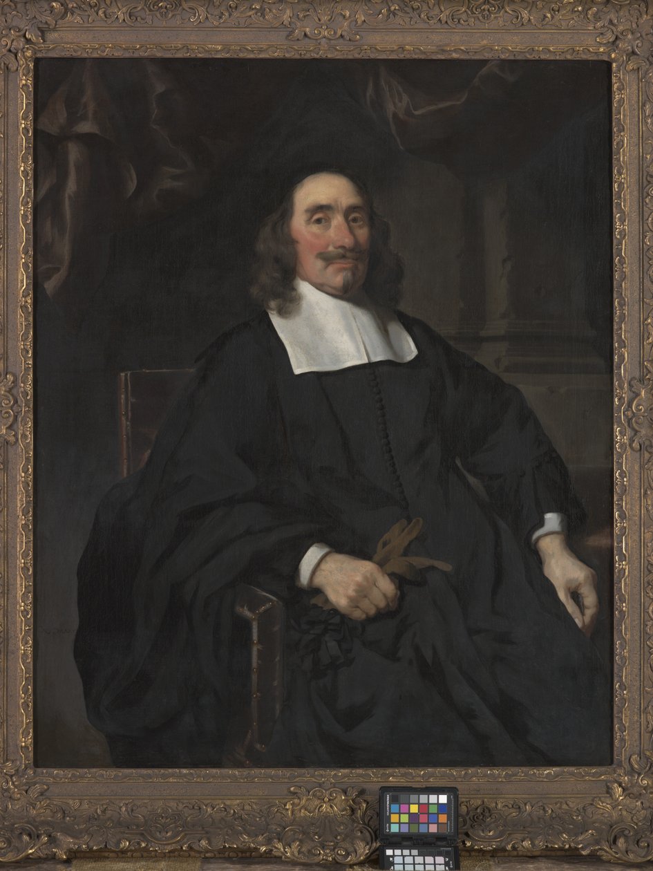 Bir Beyefendinin Portresi (tuval üzerine yağlıboya) by Nicolaes Maes