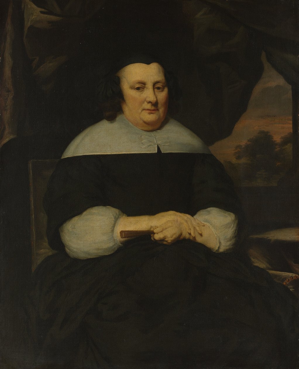 Bir Kadının Portresi, ca. 1665-70. by Nicolaes Maes