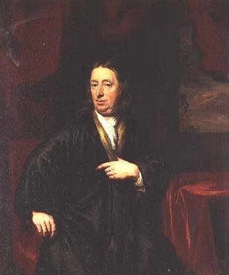 Siyah sabahlık giymiş bir beyefendinin portresi by Nicolaes Maes